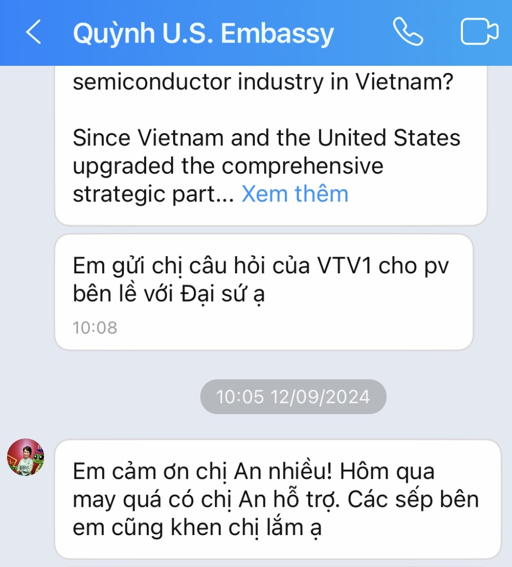 Client testimonial